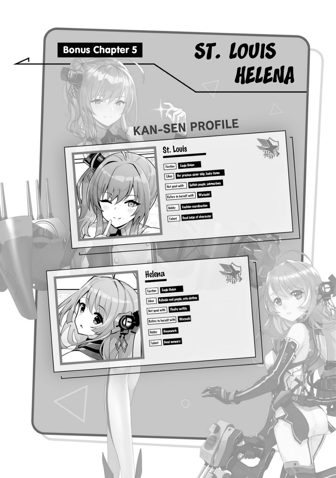 Azur Lane 4-Koma: Slow Ahead - Vol.3 Chapter 76.1: Bonus Chapter 5