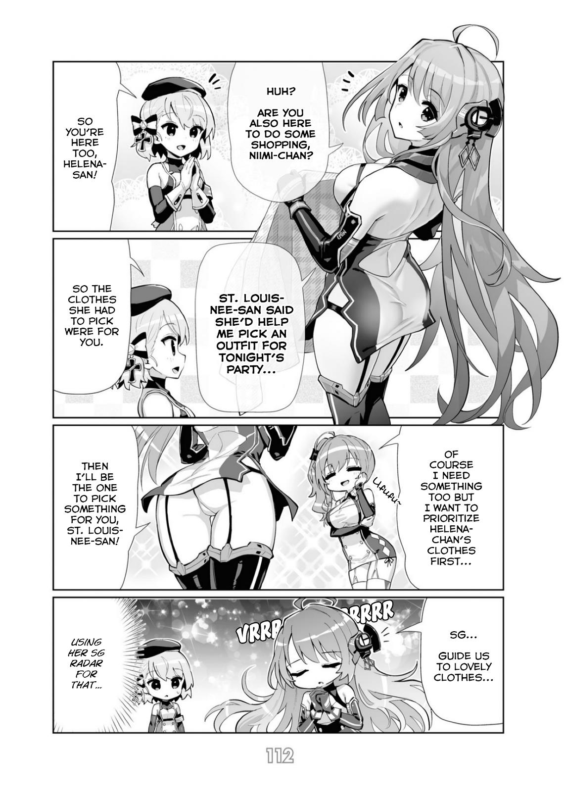 Azur Lane 4-Koma: Slow Ahead - Vol.3 Chapter 76.1: Bonus Chapter 5