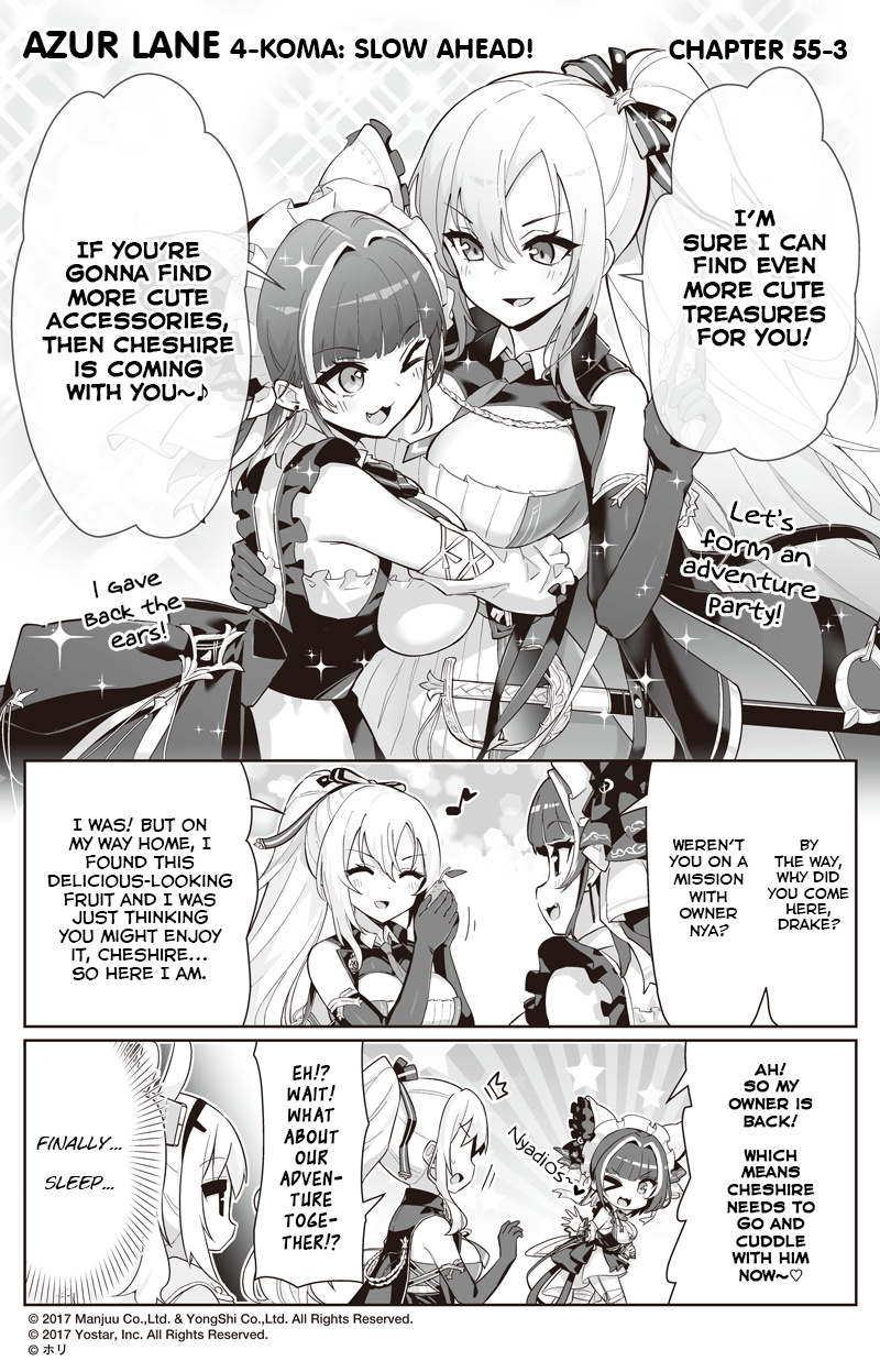 Azur Lane 4-Koma: Slow Ahead - Chapter 55