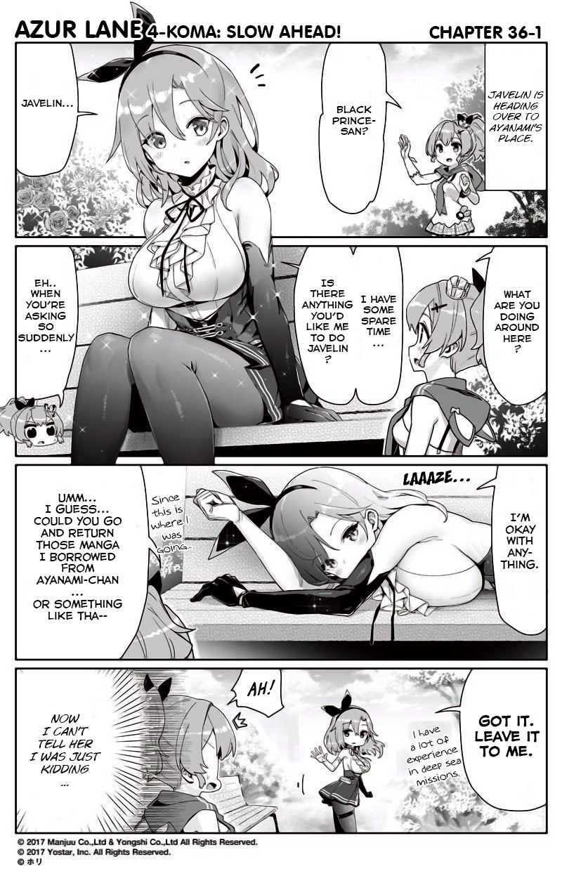 Azur Lane 4-Koma: Slow Ahead - Chapter 36