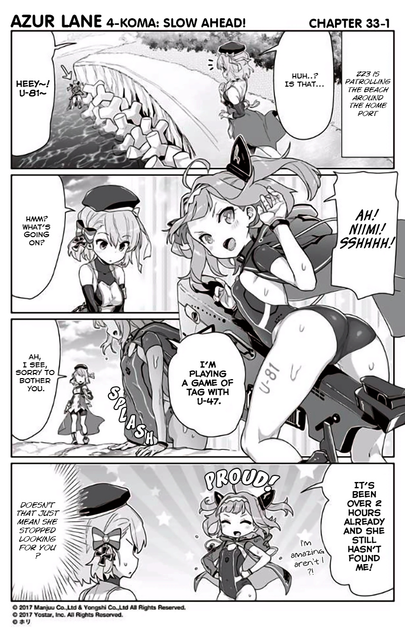 Azur Lane 4-Koma: Slow Ahead - Chapter 33