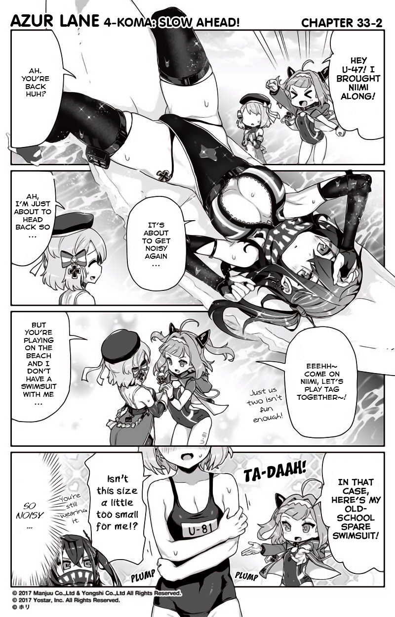 Azur Lane 4-Koma: Slow Ahead - Chapter 33