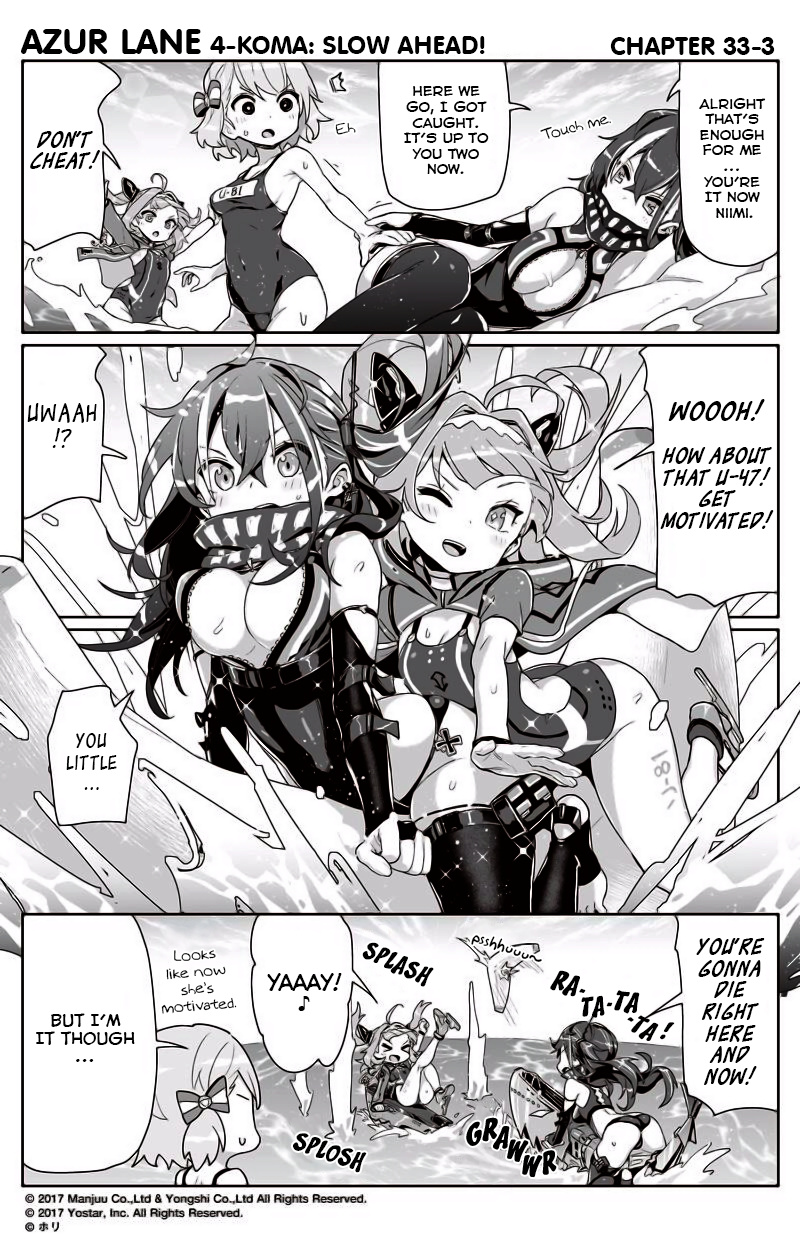 Azur Lane 4-Koma: Slow Ahead - Chapter 33