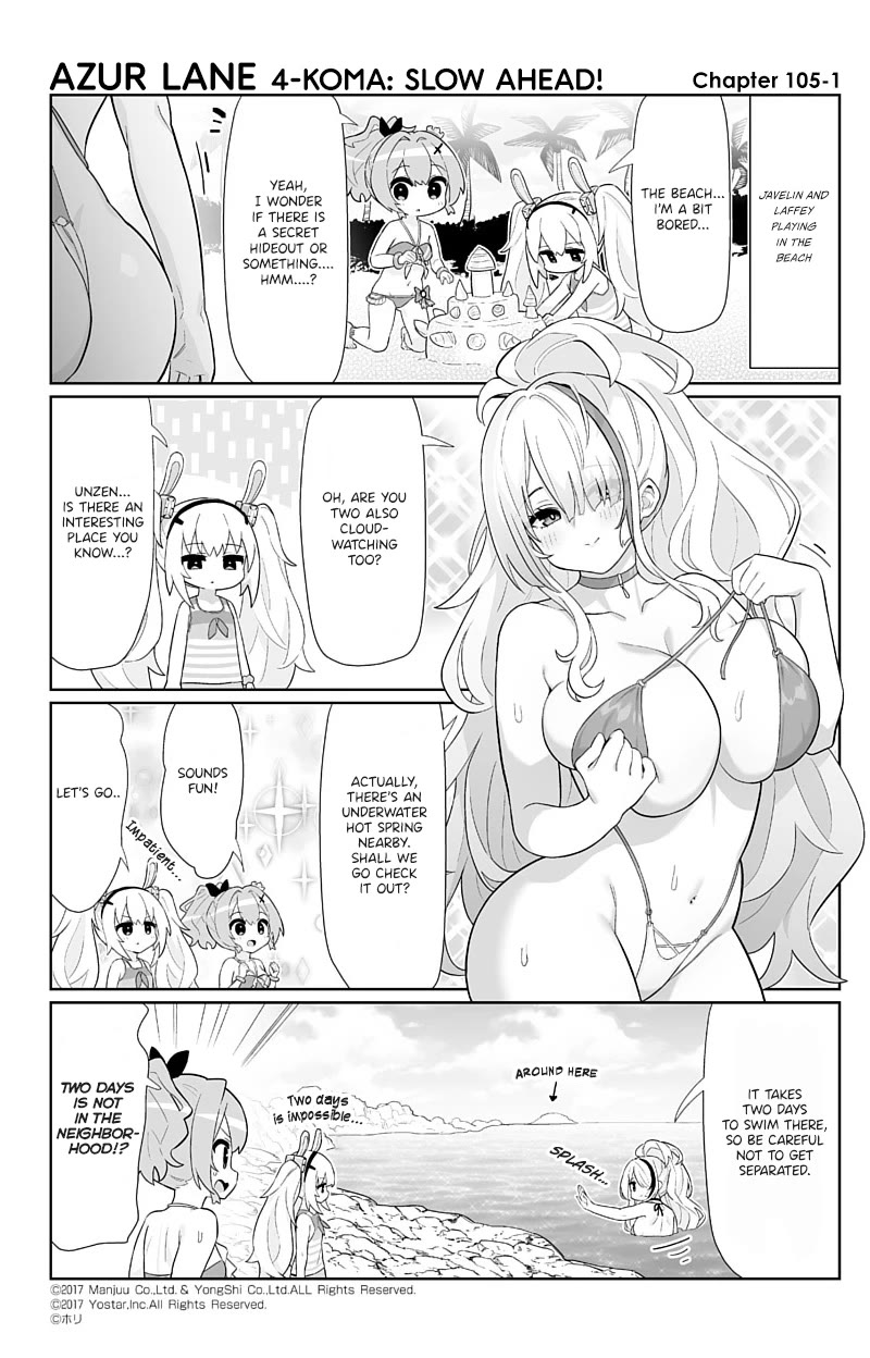 Azur Lane 4-Koma: Slow Ahead - Chapter 105: Unzen