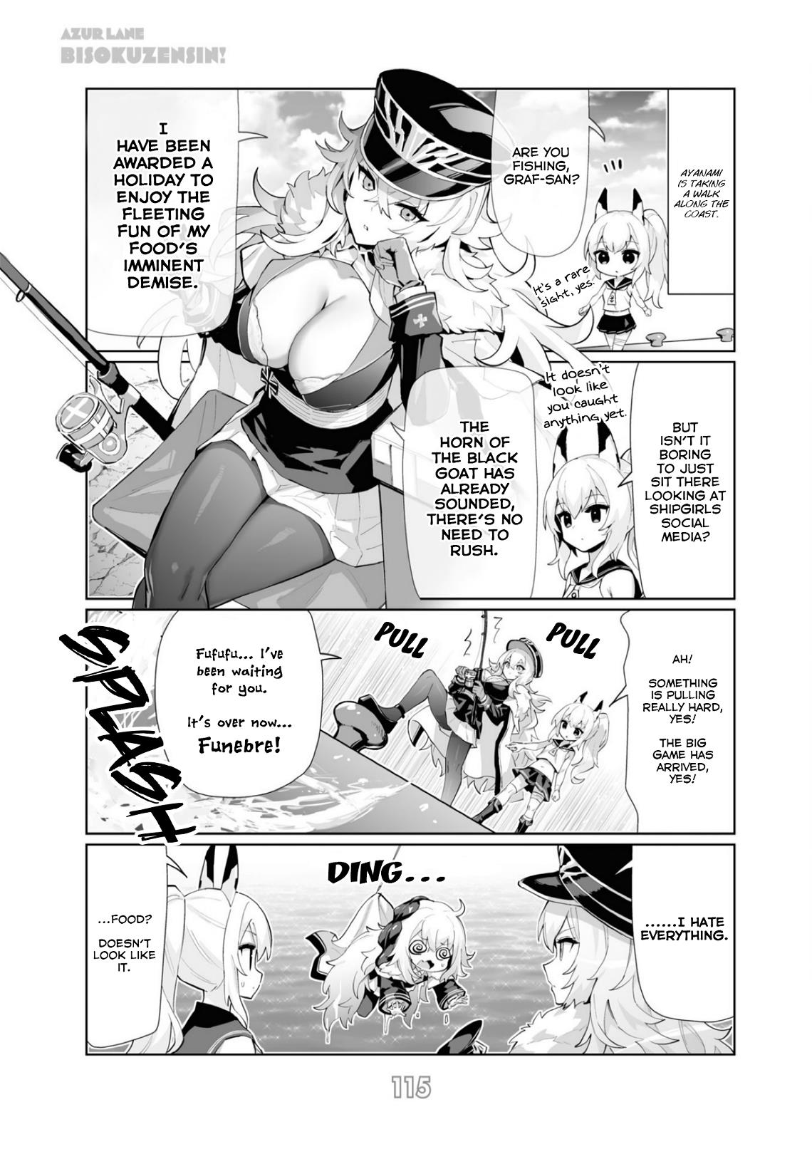 Azur Lane 4-Koma: Slow Ahead - Vol.3 Chapter 76.2: Bonus Chapter 6