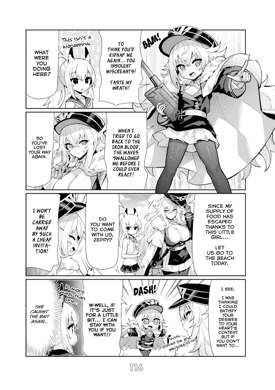 Azur Lane 4-Koma: Slow Ahead - Vol.3 Chapter 76.2: Bonus Chapter 6