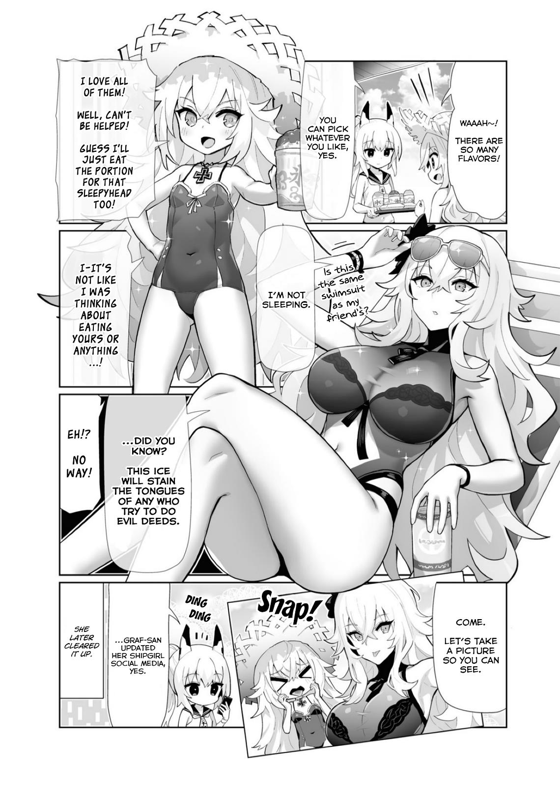 Azur Lane 4-Koma: Slow Ahead - Vol.3 Chapter 76.2: Bonus Chapter 6