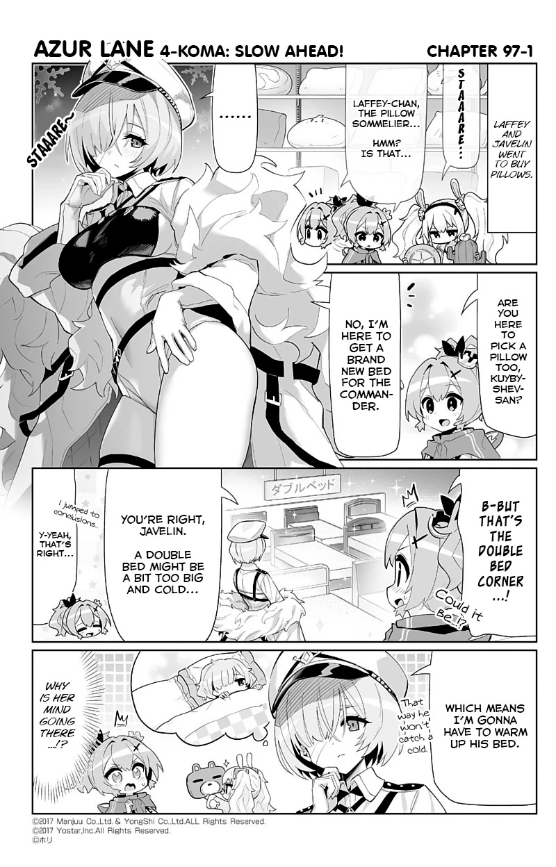 Azur Lane 4-Koma: Slow Ahead - Chapter 97