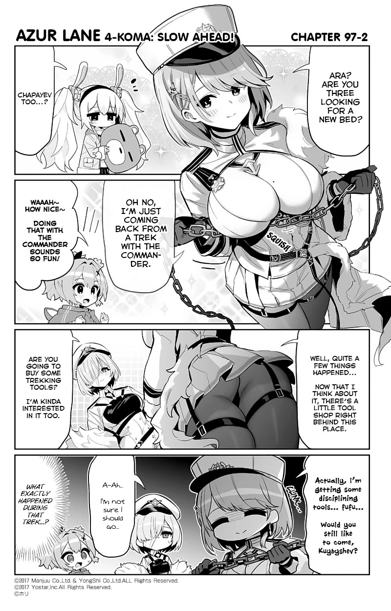 Azur Lane 4-Koma: Slow Ahead - Chapter 97