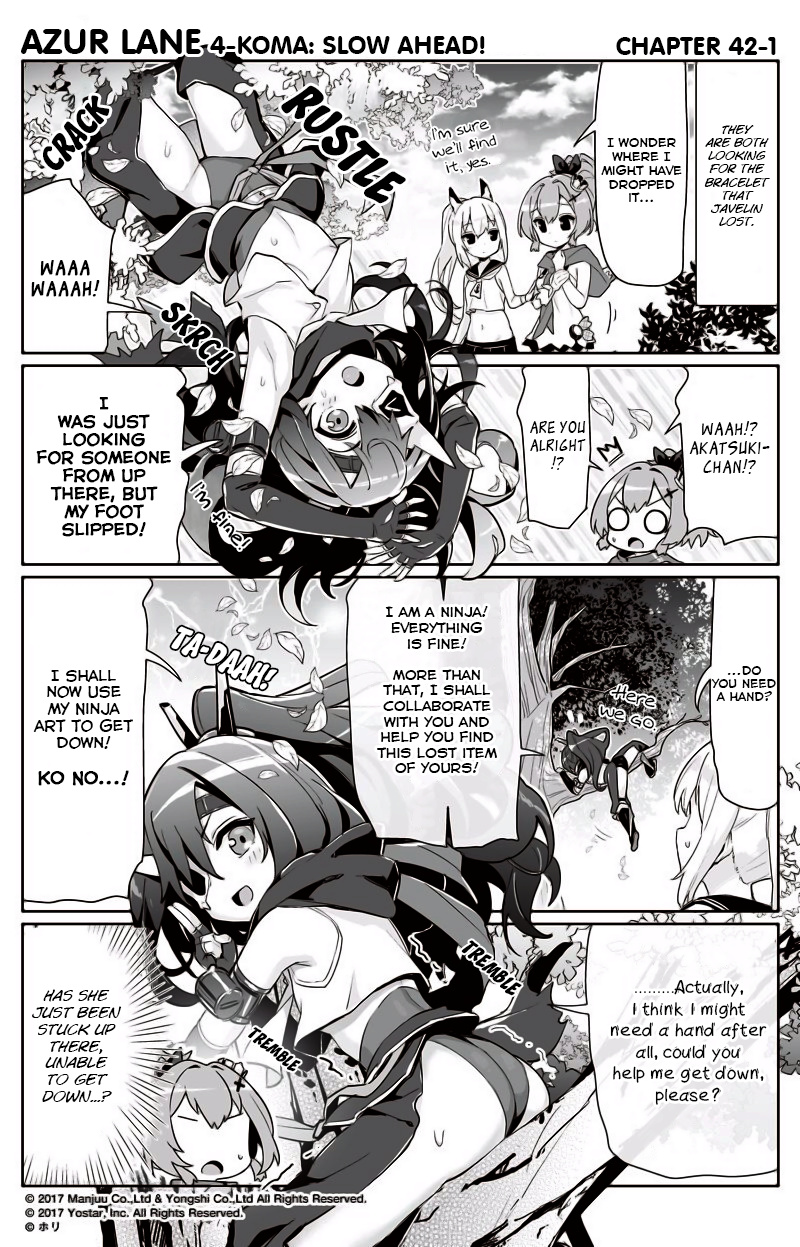 Azur Lane 4-Koma: Slow Ahead - Chapter 42