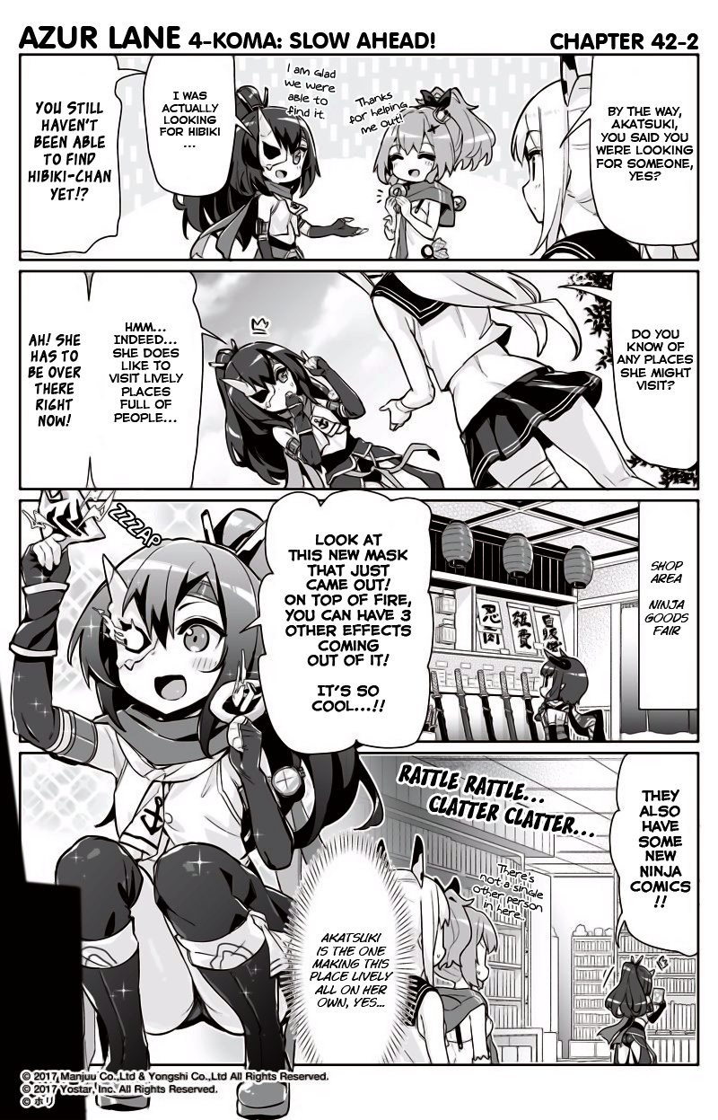 Azur Lane 4-Koma: Slow Ahead - Chapter 42