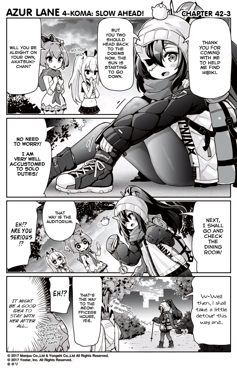 Azur Lane 4-Koma: Slow Ahead - Chapter 42