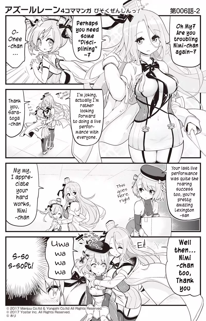 Azur Lane 4-Koma: Slow Ahead - Chapter 6