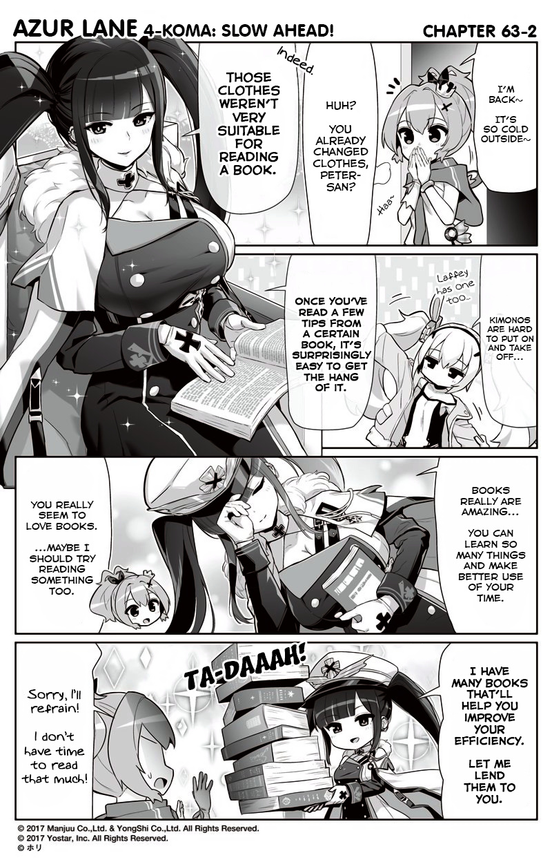 Azur Lane 4-Koma: Slow Ahead - Chapter 63