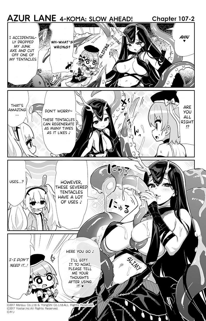 Azur Lane 4-Koma: Slow Ahead - Chapter 107