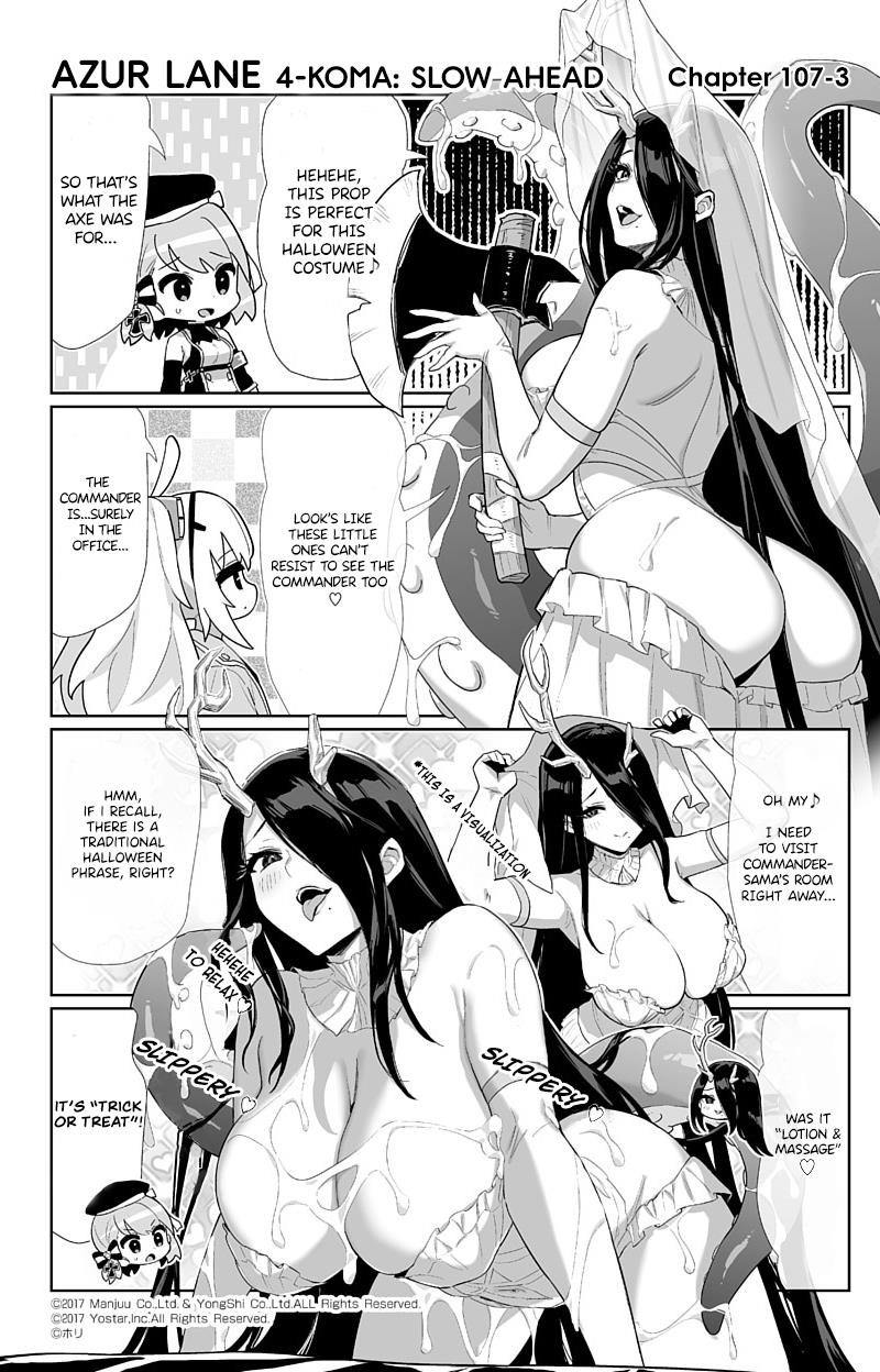 Azur Lane 4-Koma: Slow Ahead - Chapter 107