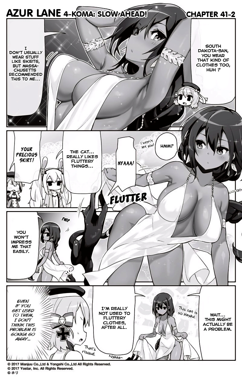 Azur Lane 4-Koma: Slow Ahead - Chapter 41