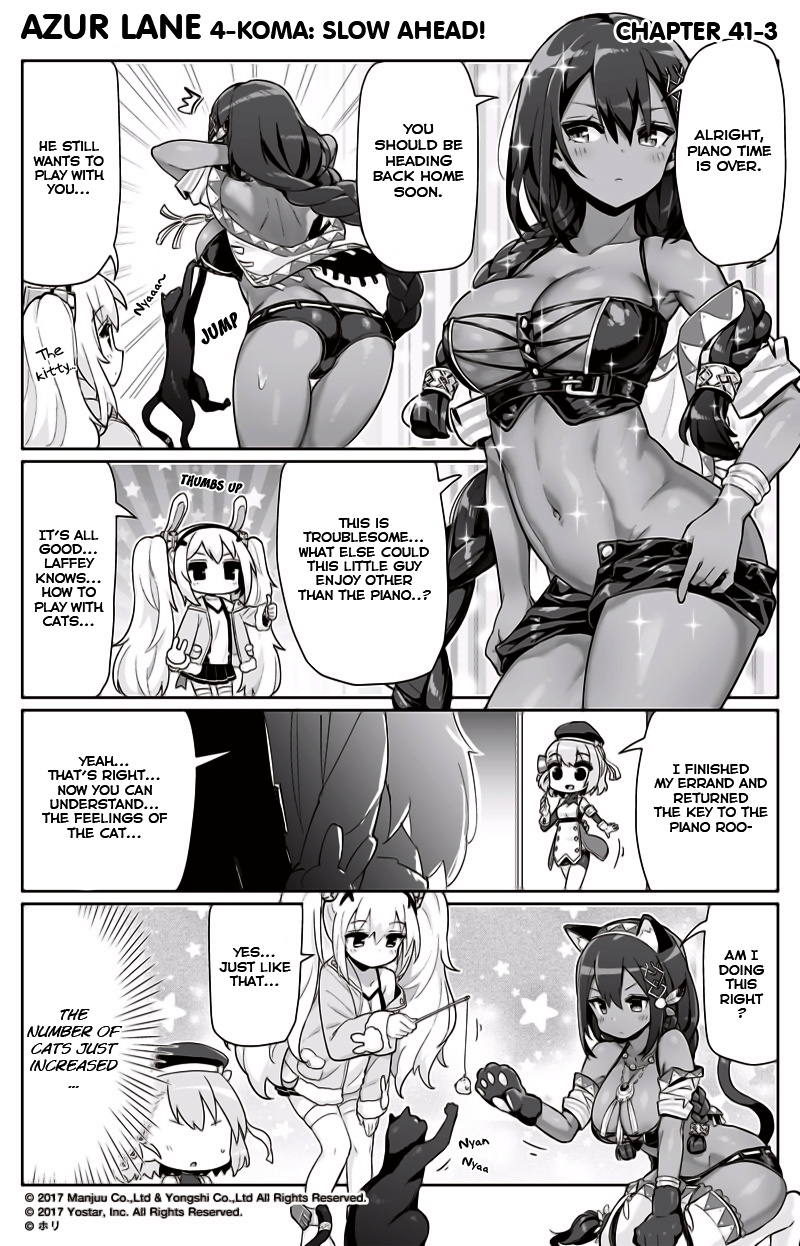 Azur Lane 4-Koma: Slow Ahead - Chapter 41