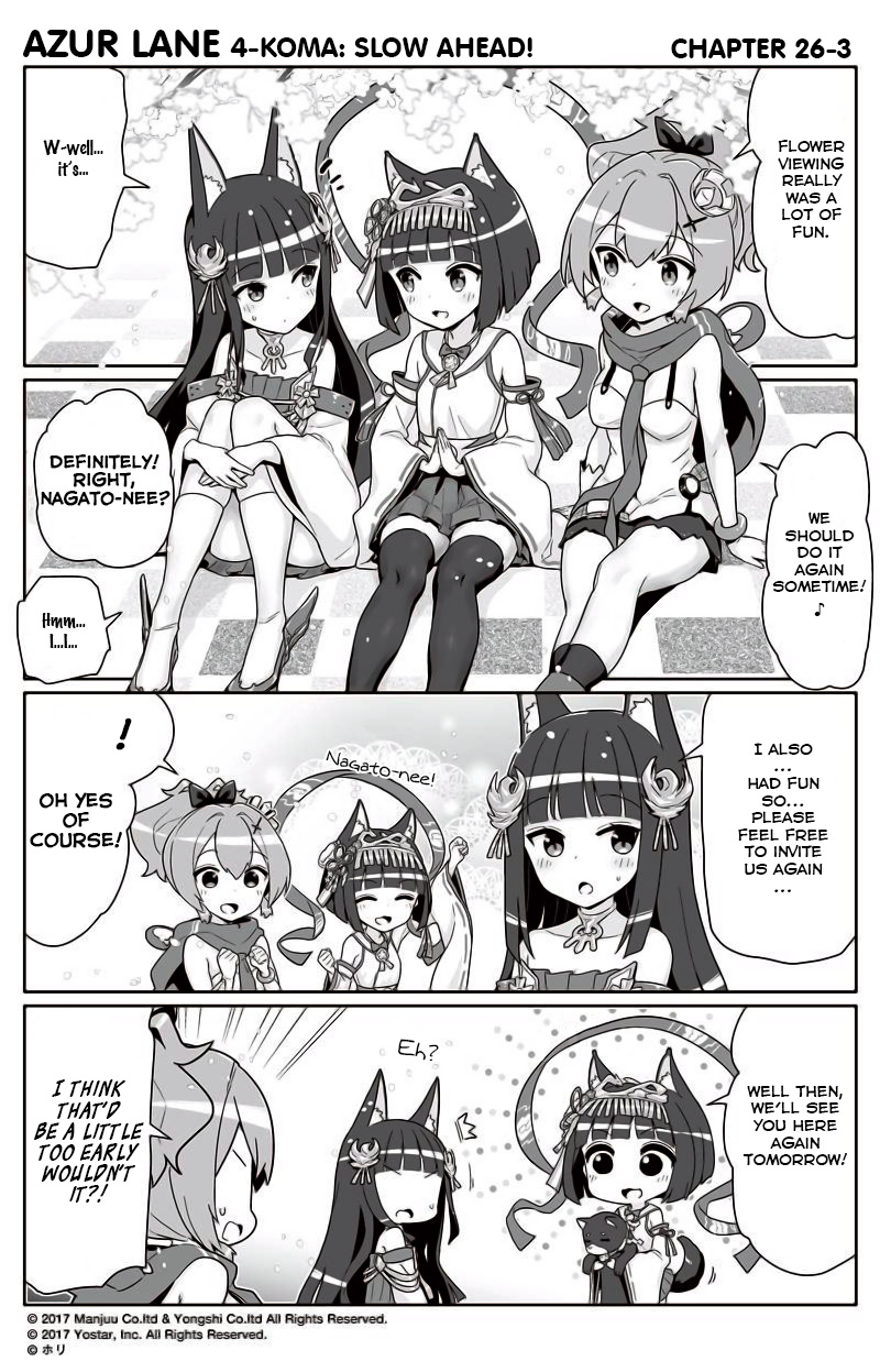 Azur Lane 4-Koma: Slow Ahead - Chapter 26