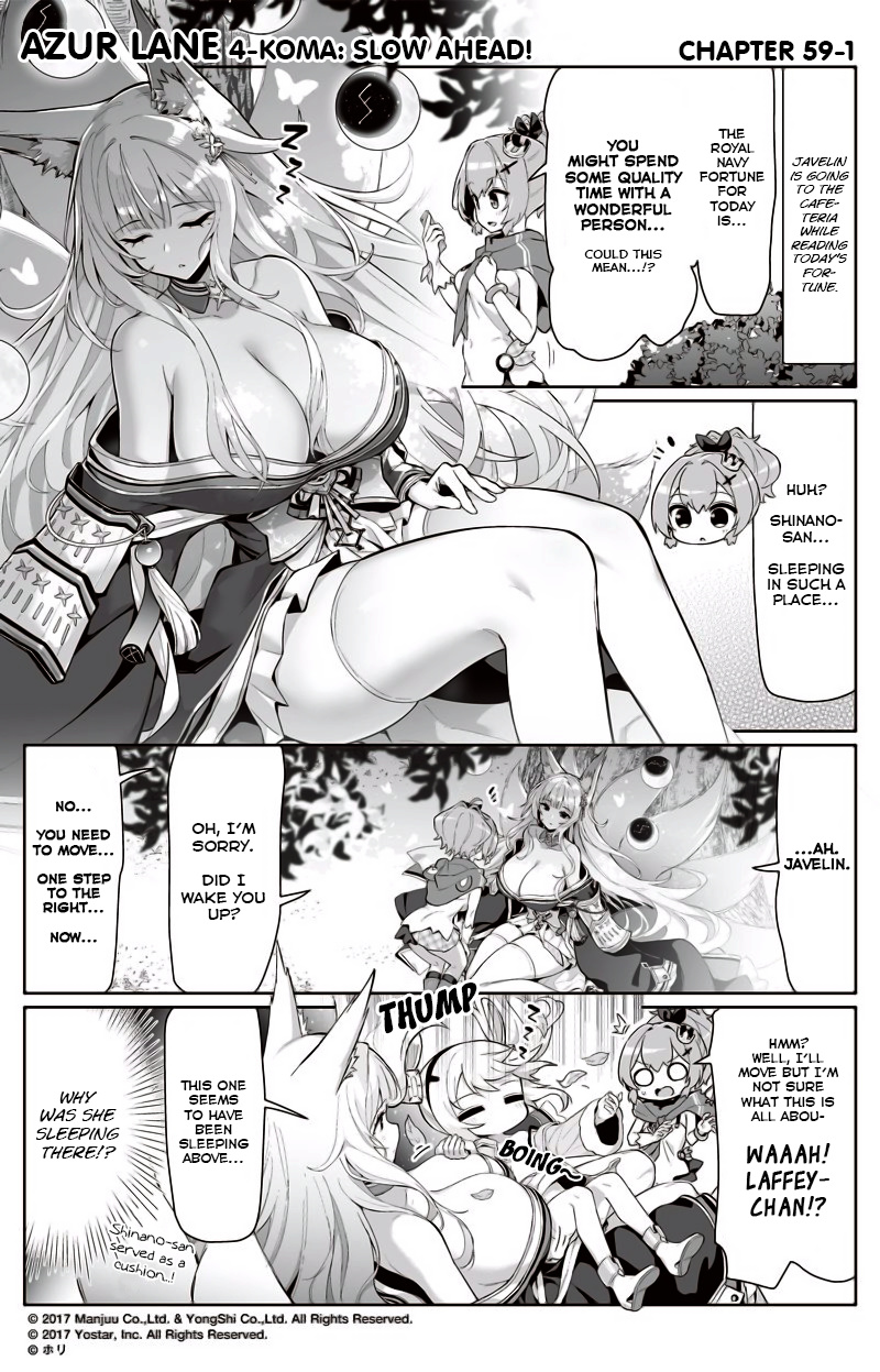 Azur Lane 4-Koma: Slow Ahead - Chapter 59