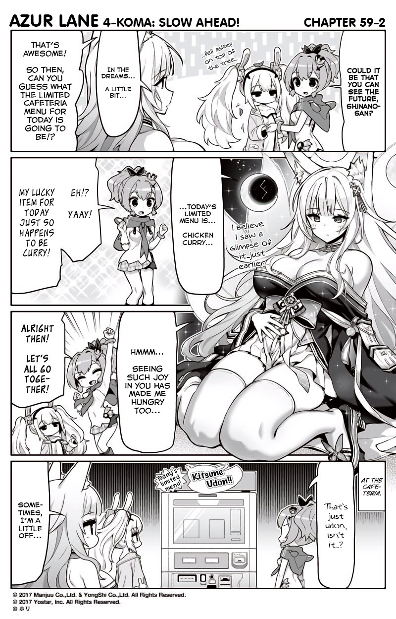 Azur Lane 4-Koma: Slow Ahead - Chapter 59