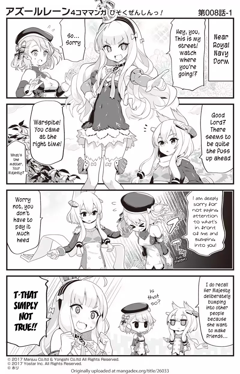 Azur Lane 4-Koma: Slow Ahead - Chapter 8