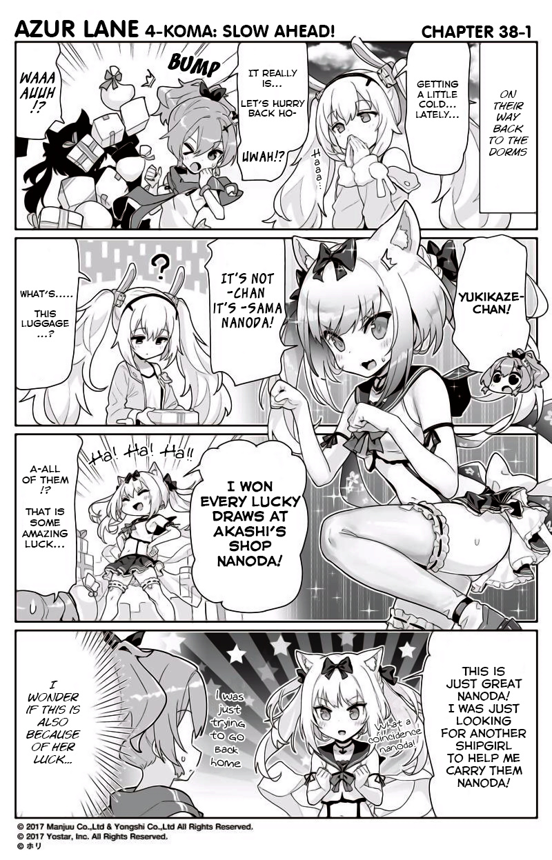 Azur Lane 4-Koma: Slow Ahead - Chapter 38