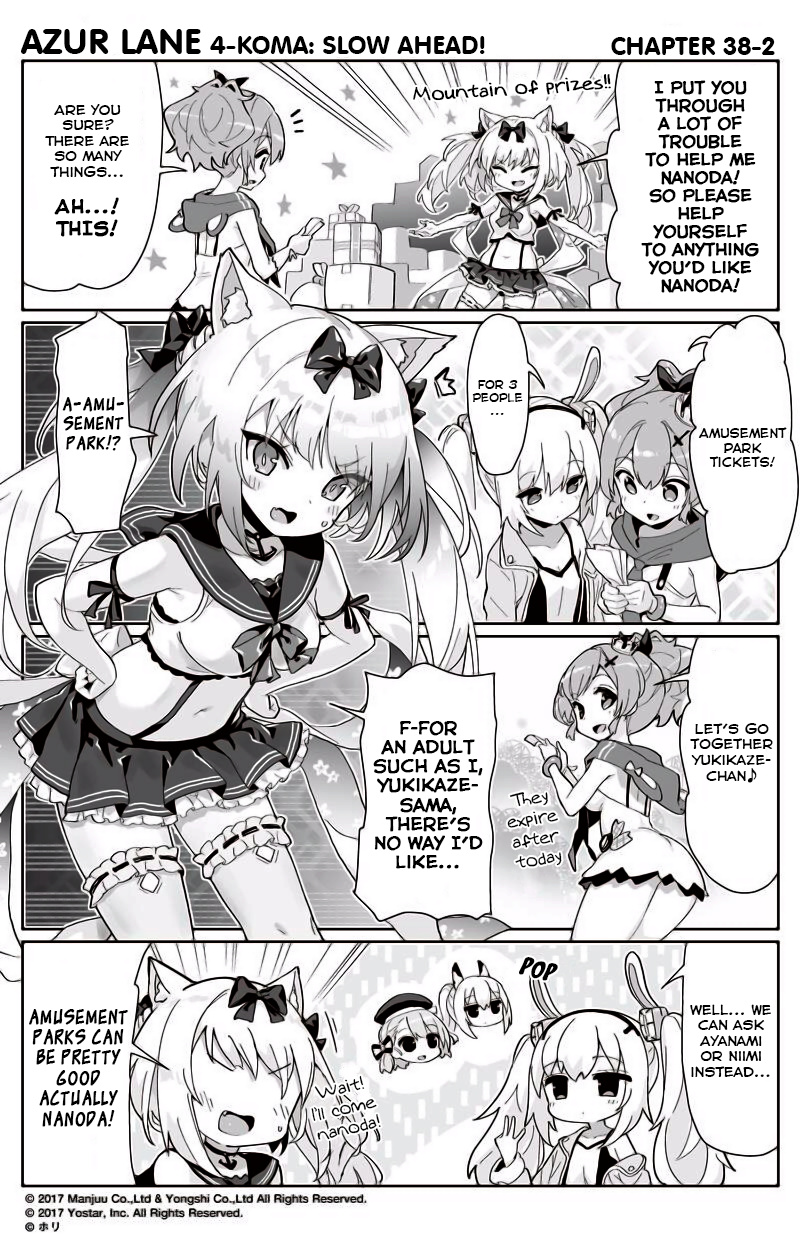 Azur Lane 4-Koma: Slow Ahead - Chapter 38