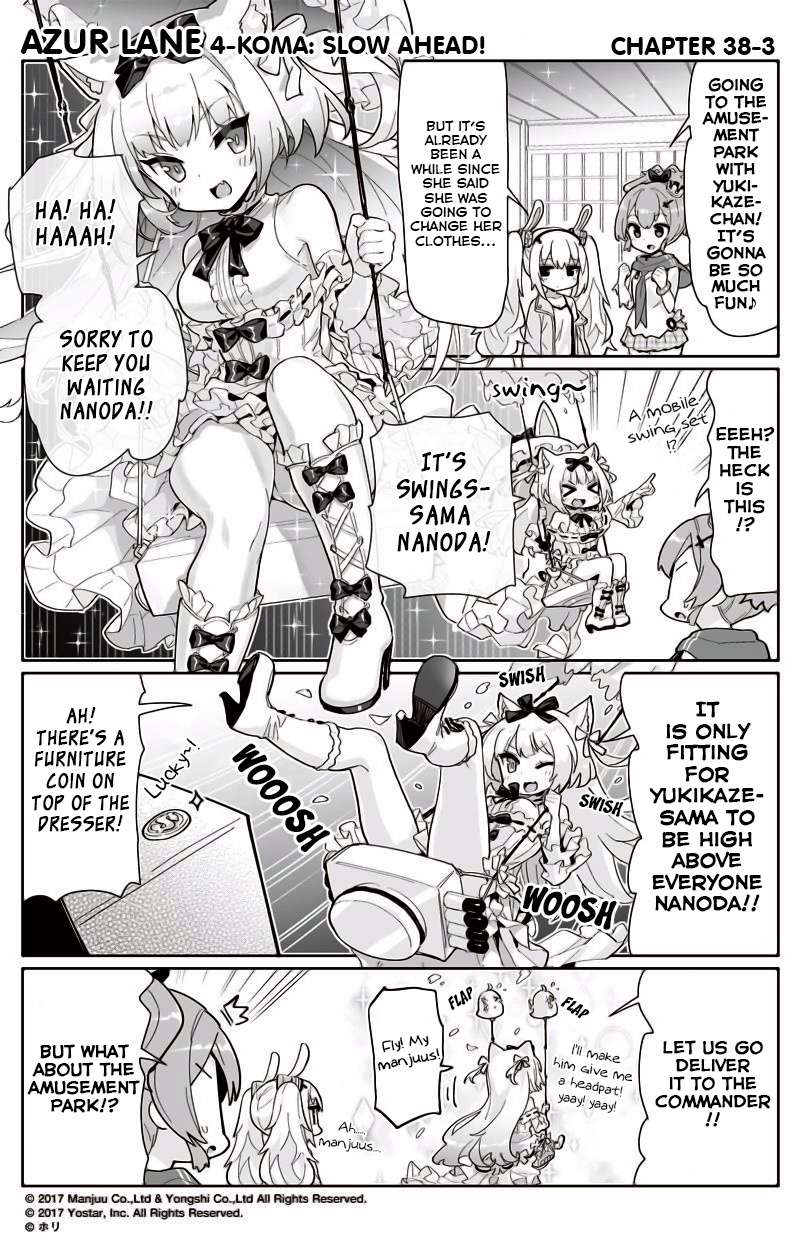 Azur Lane 4-Koma: Slow Ahead - Chapter 38