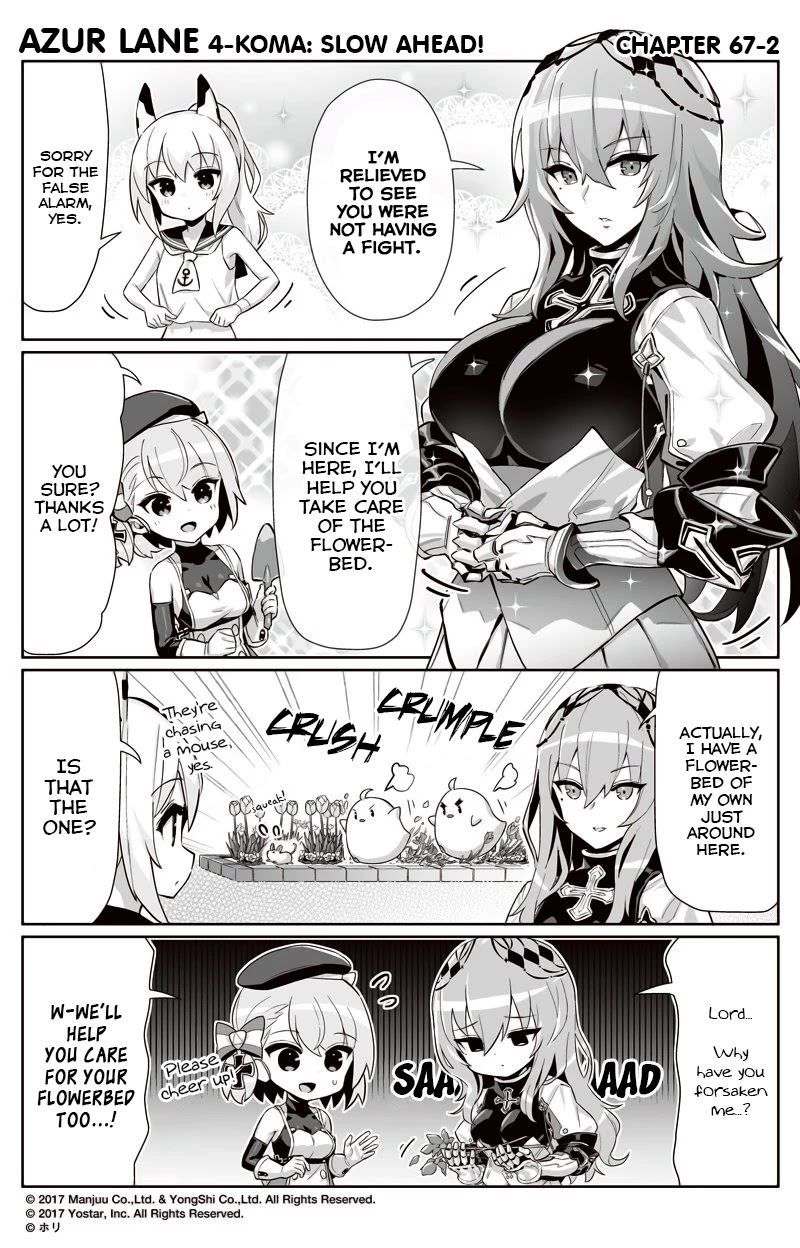 Azur Lane 4-Koma: Slow Ahead - Chapter 67