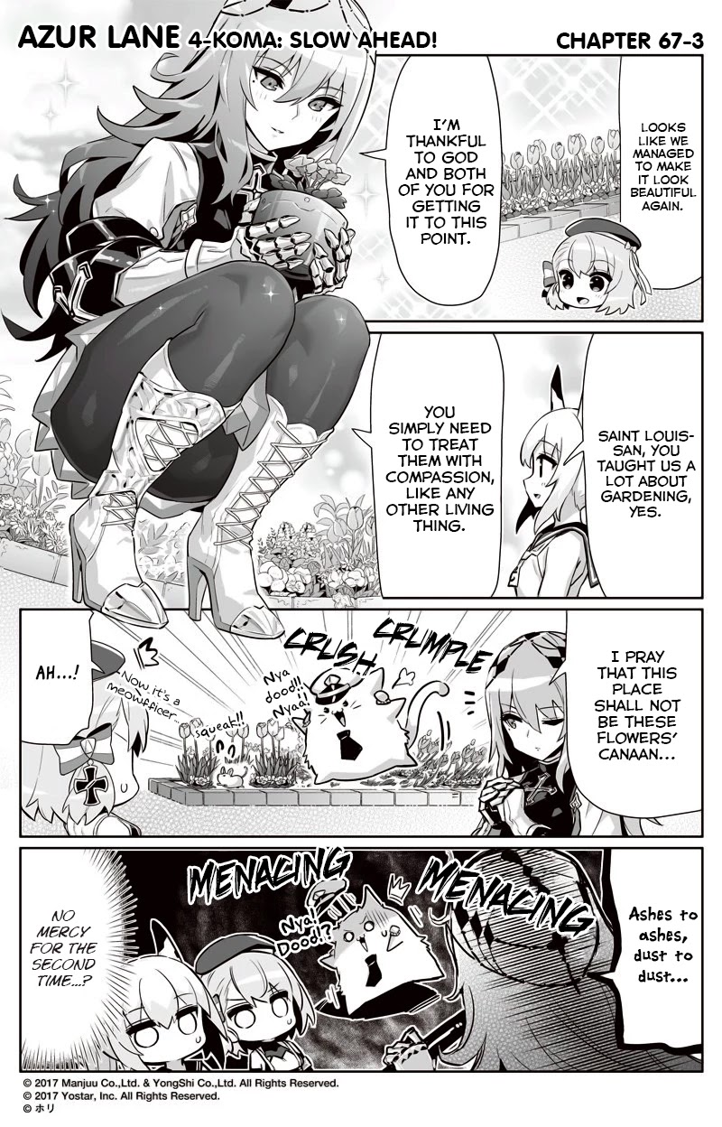 Azur Lane 4-Koma: Slow Ahead - Chapter 67