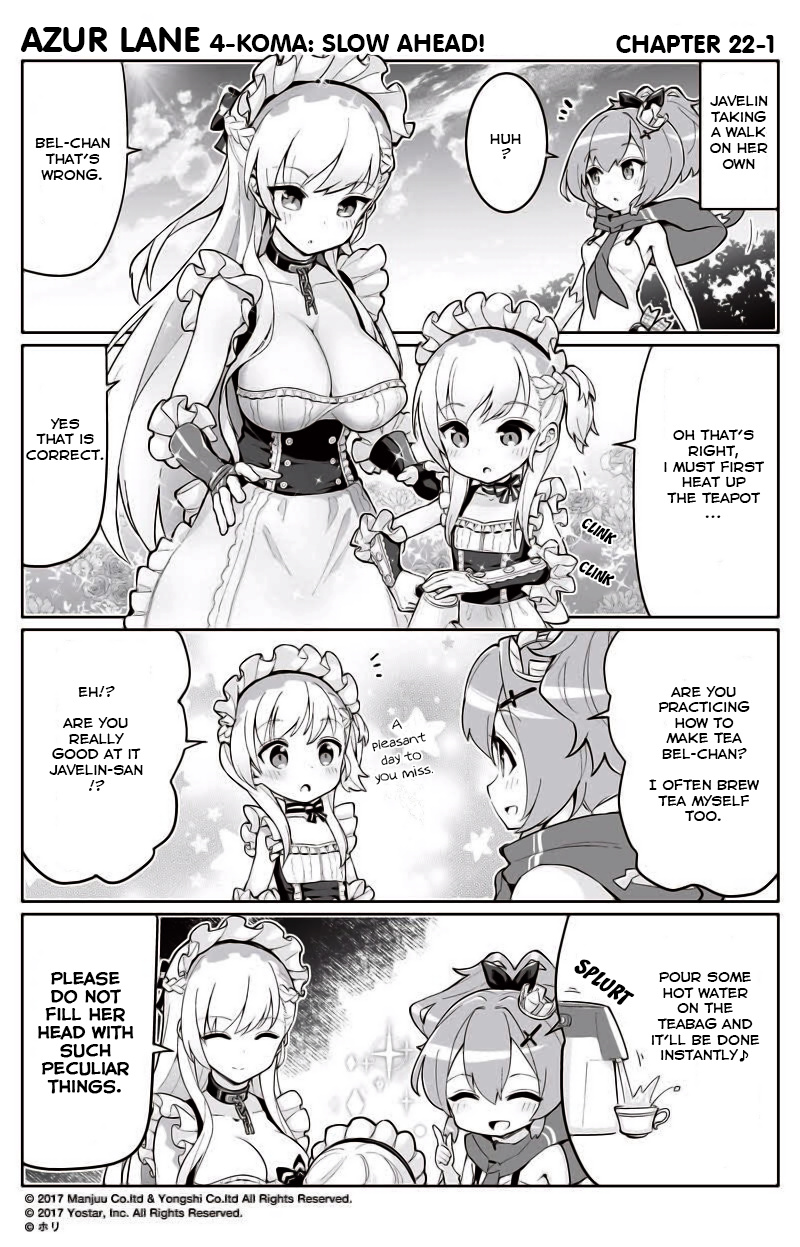 Azur Lane 4-Koma: Slow Ahead - Chapter 22