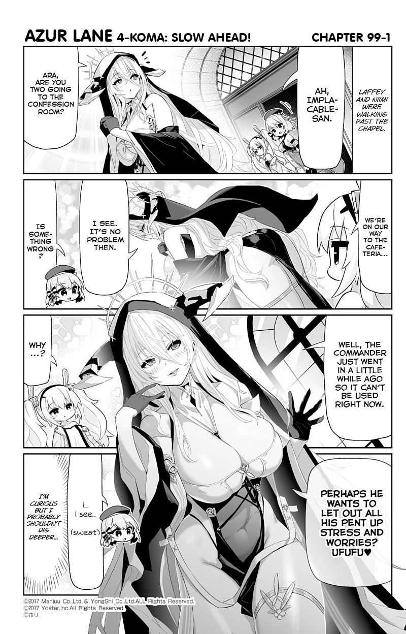 Azur Lane 4-Koma: Slow Ahead - Chapter 99