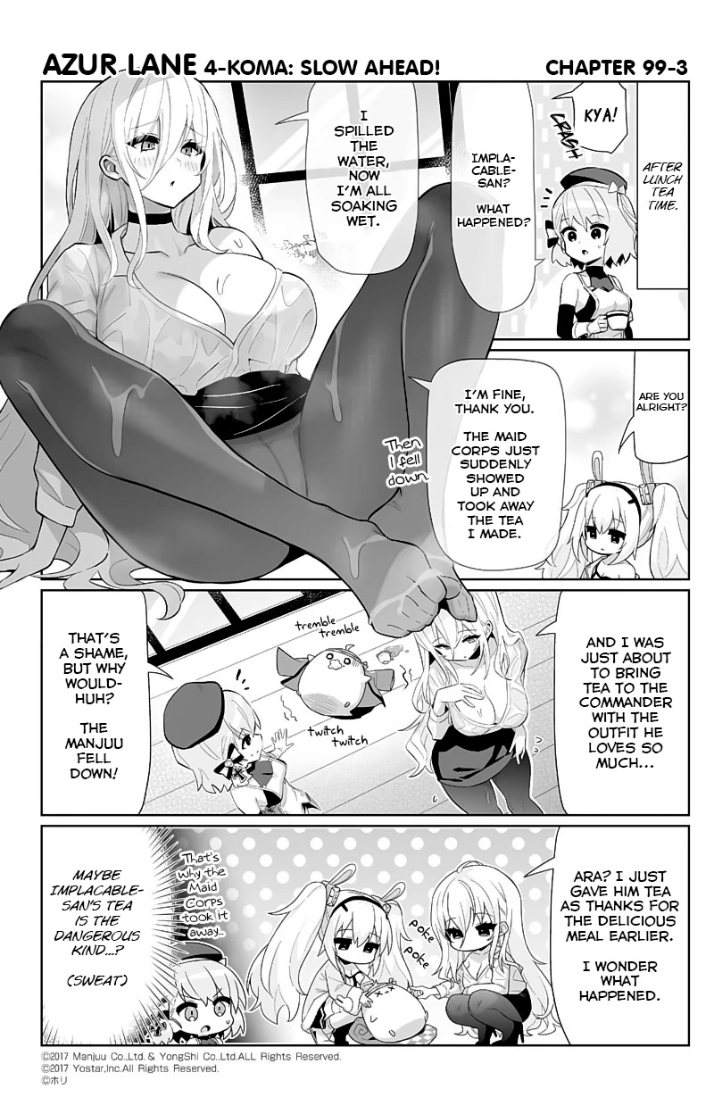 Azur Lane 4-Koma: Slow Ahead - Chapter 99