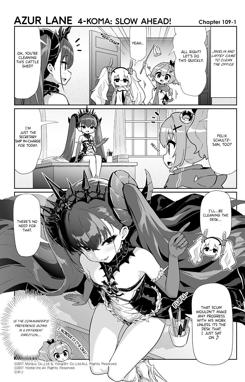 Azur Lane 4-Koma: Slow Ahead - Chapter 109: Felix Schultz