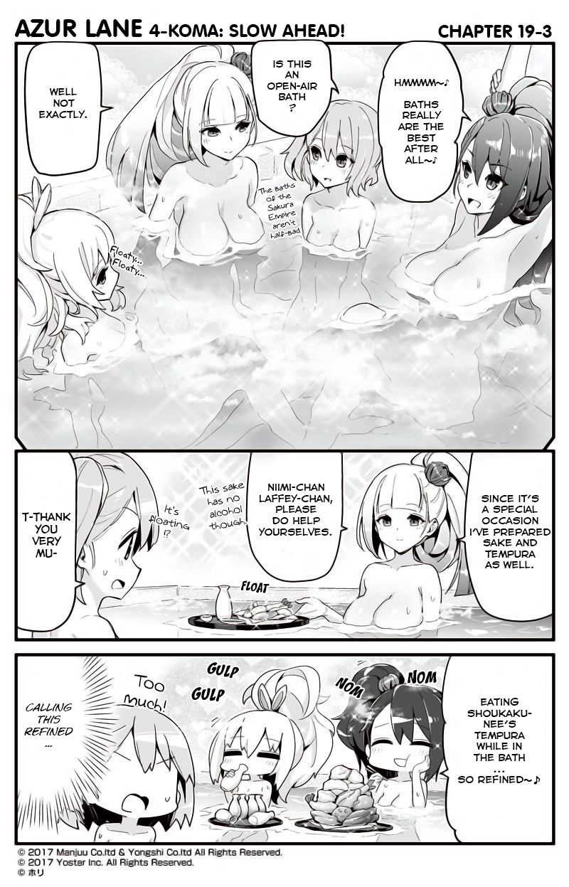 Azur Lane 4-Koma: Slow Ahead - Chapter 19