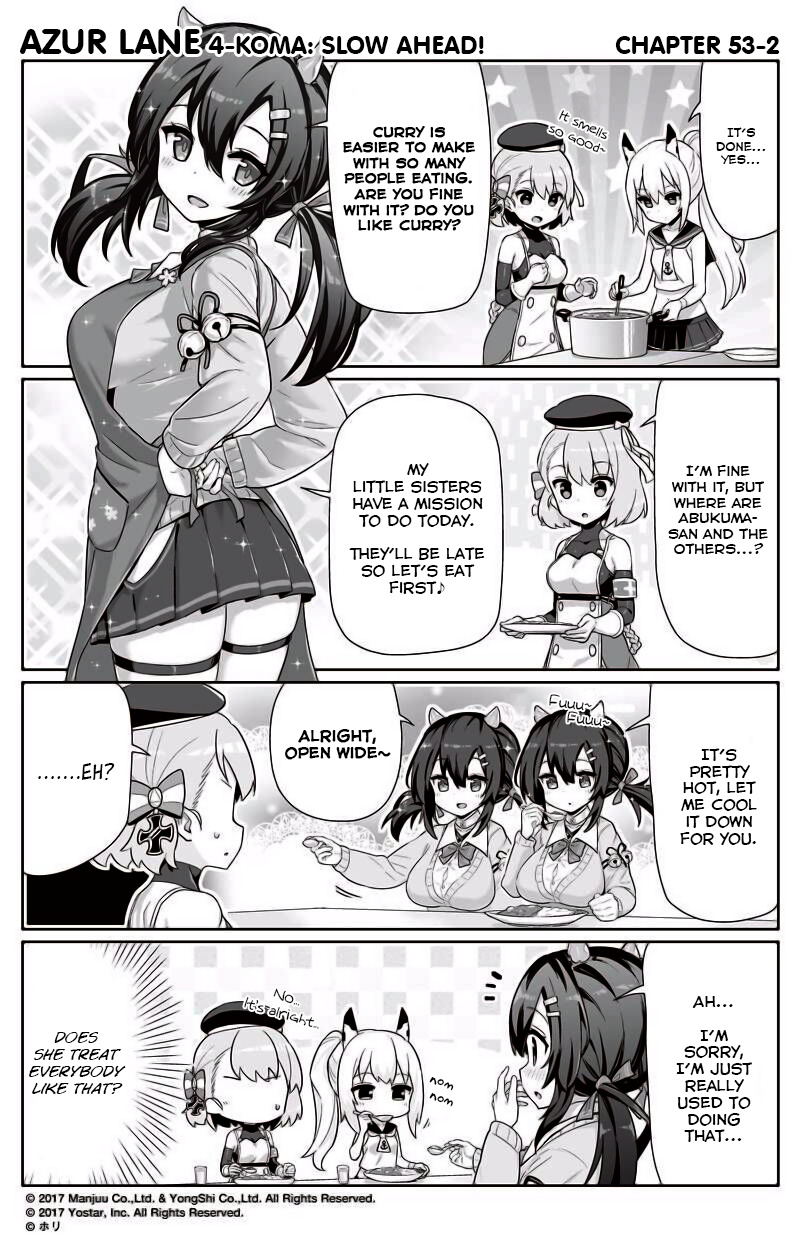 Azur Lane 4-Koma: Slow Ahead - Chapter 53