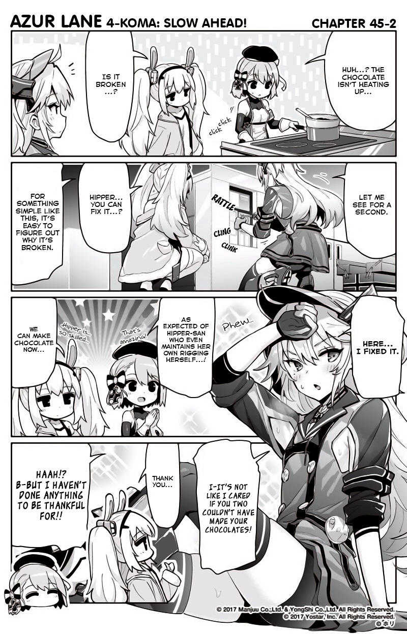 Azur Lane 4-Koma: Slow Ahead - Chapter 45