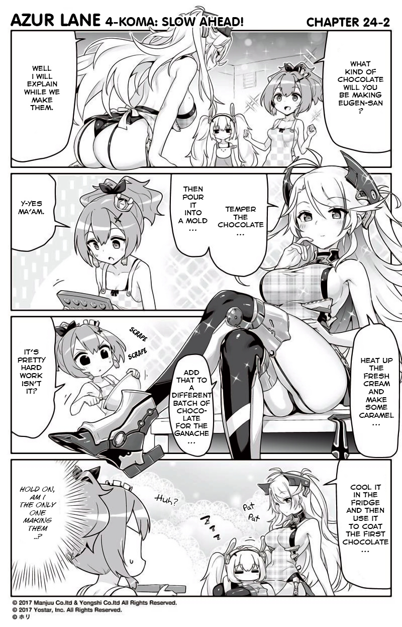 Azur Lane 4-Koma: Slow Ahead - Chapter 24