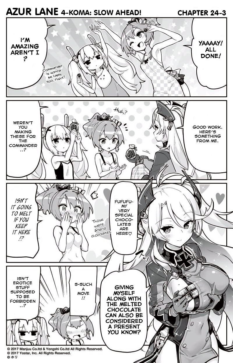 Azur Lane 4-Koma: Slow Ahead - Chapter 24