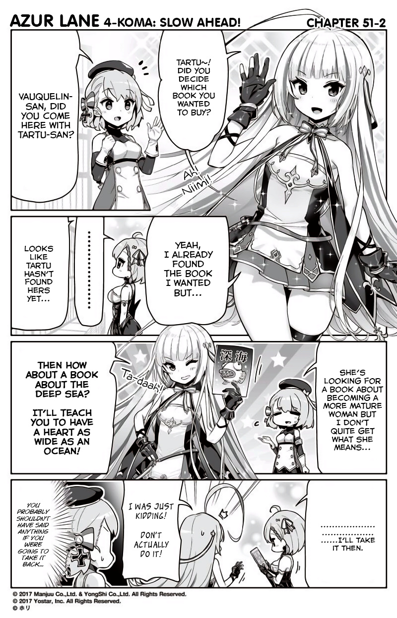 Azur Lane 4-Koma: Slow Ahead - Chapter 51