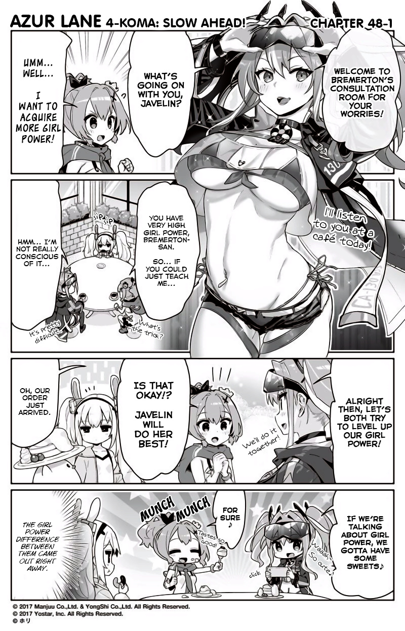 Azur Lane 4-Koma: Slow Ahead - Chapter 48