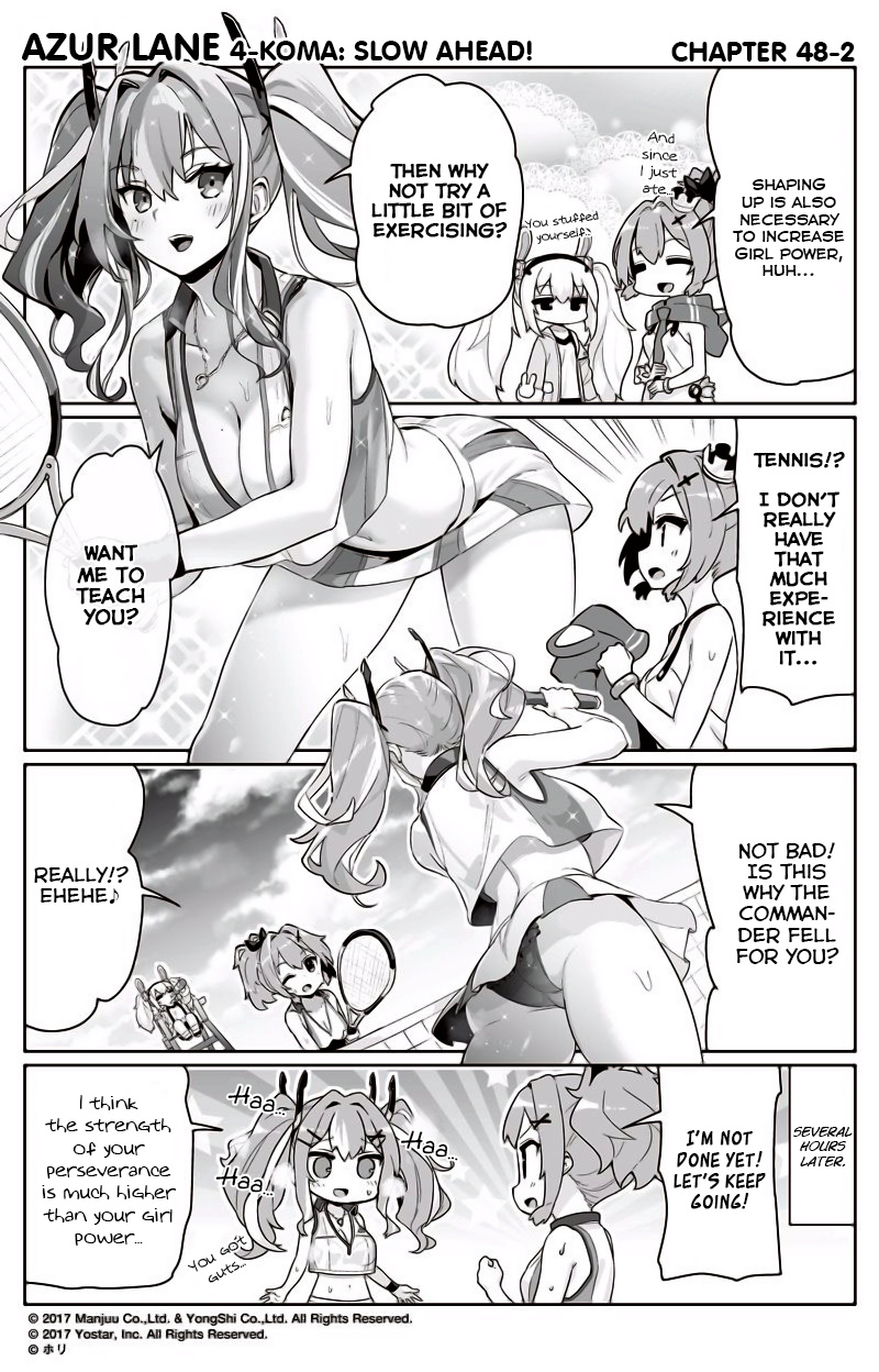 Azur Lane 4-Koma: Slow Ahead - Chapter 48