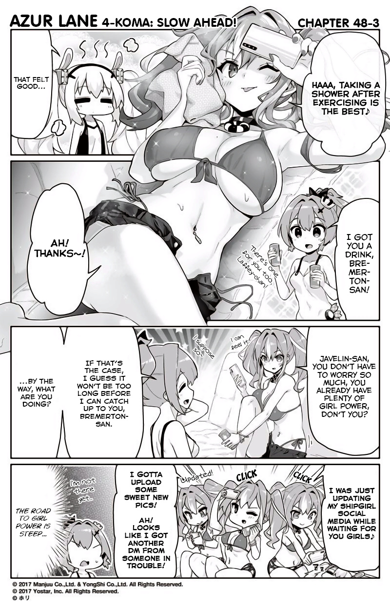 Azur Lane 4-Koma: Slow Ahead - Chapter 48