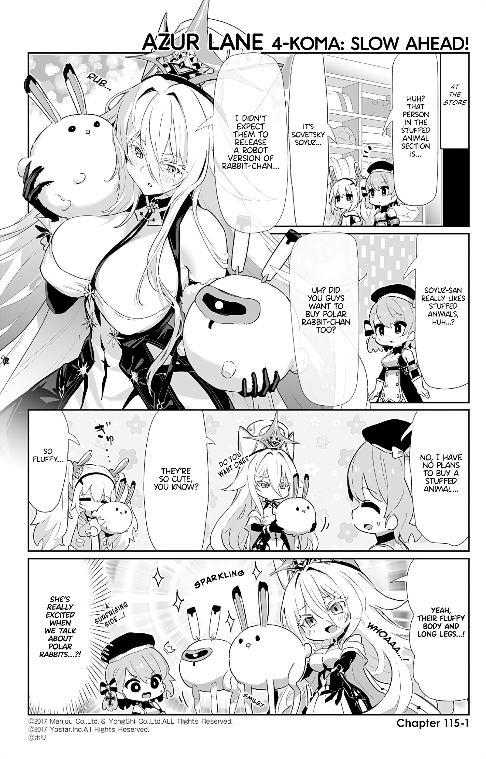 Azur Lane 4-Koma: Slow Ahead - Chapter 115: Sovetsky Soyuz