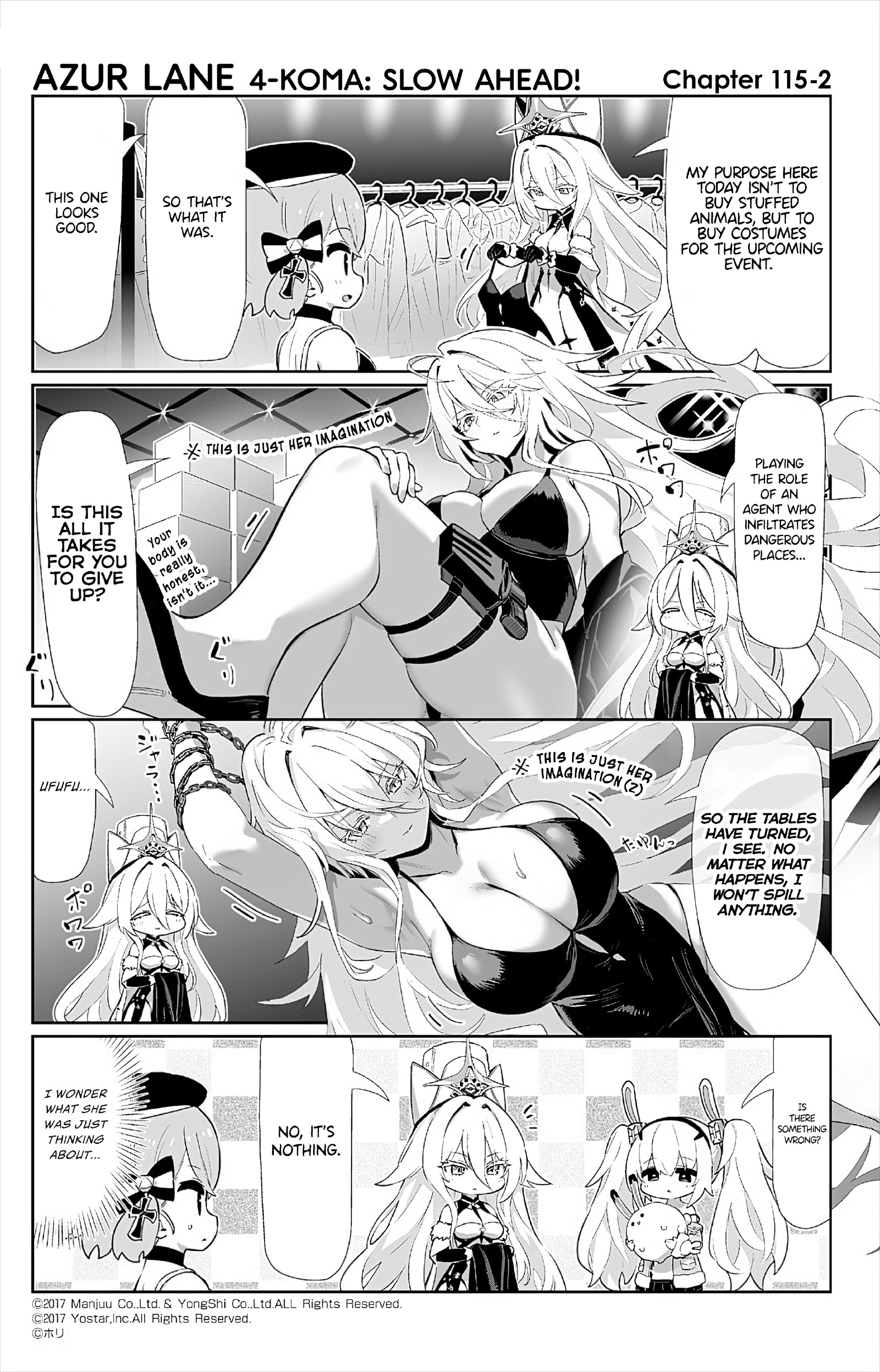 Azur Lane 4-Koma: Slow Ahead - Chapter 115: Sovetsky Soyuz