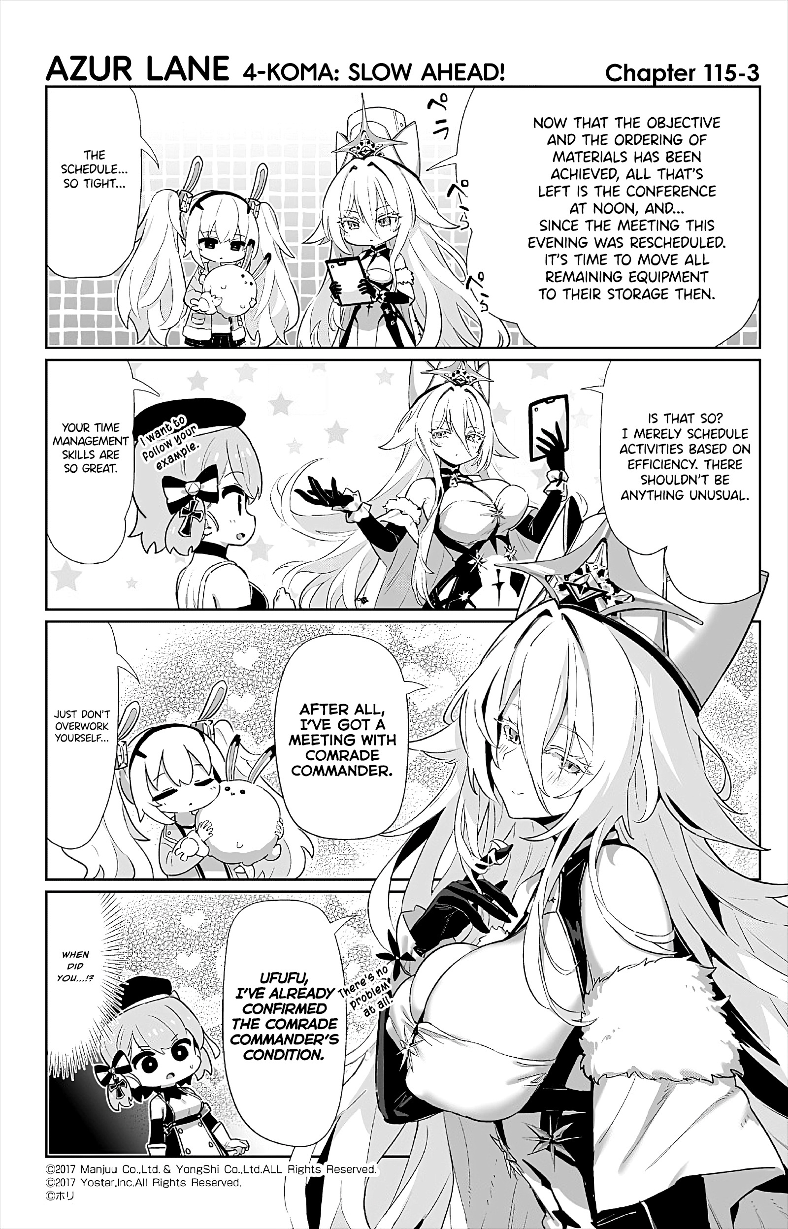 Azur Lane 4-Koma: Slow Ahead - Chapter 115: Sovetsky Soyuz