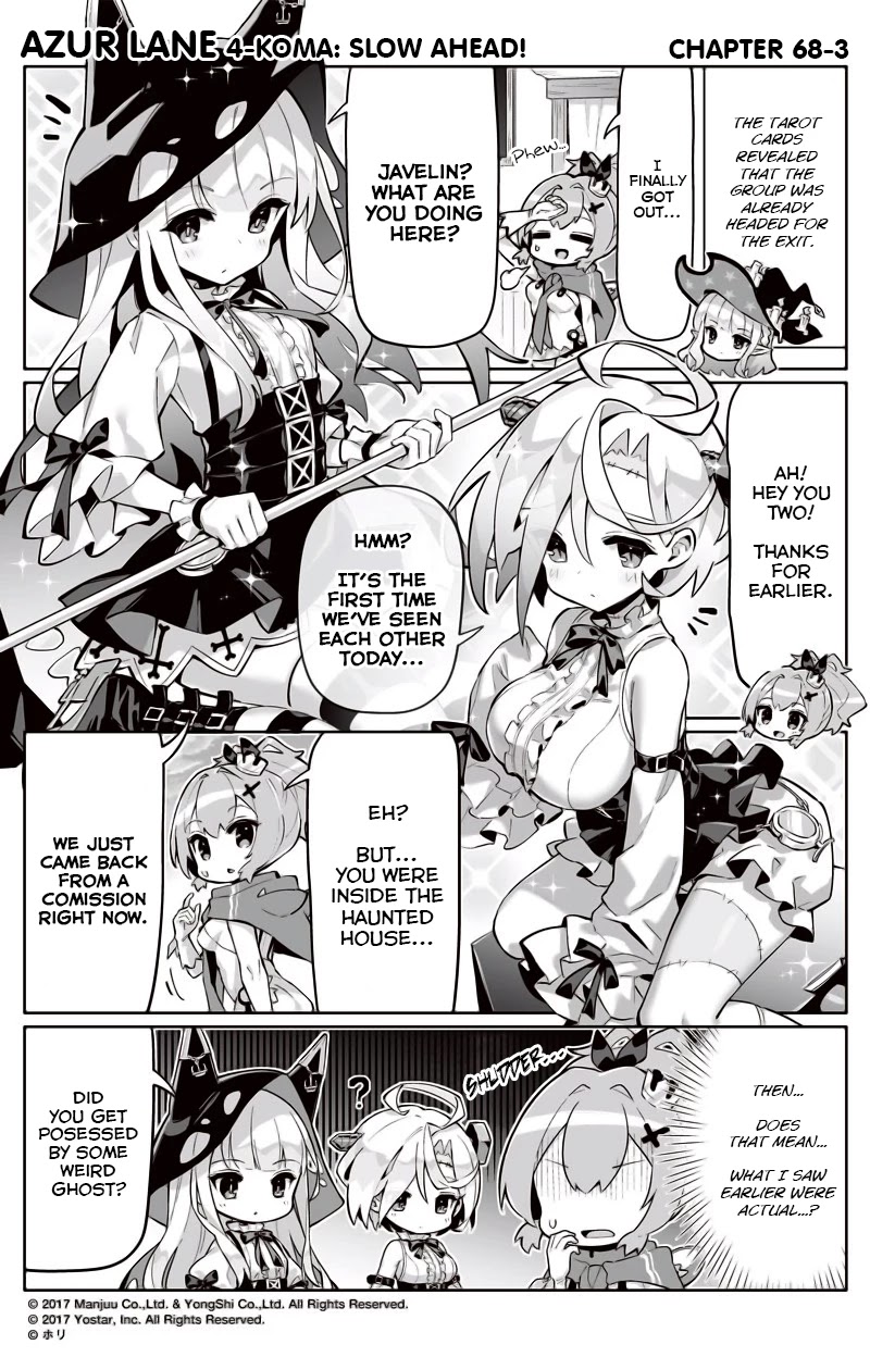 Azur Lane 4-Koma: Slow Ahead - Chapter 68