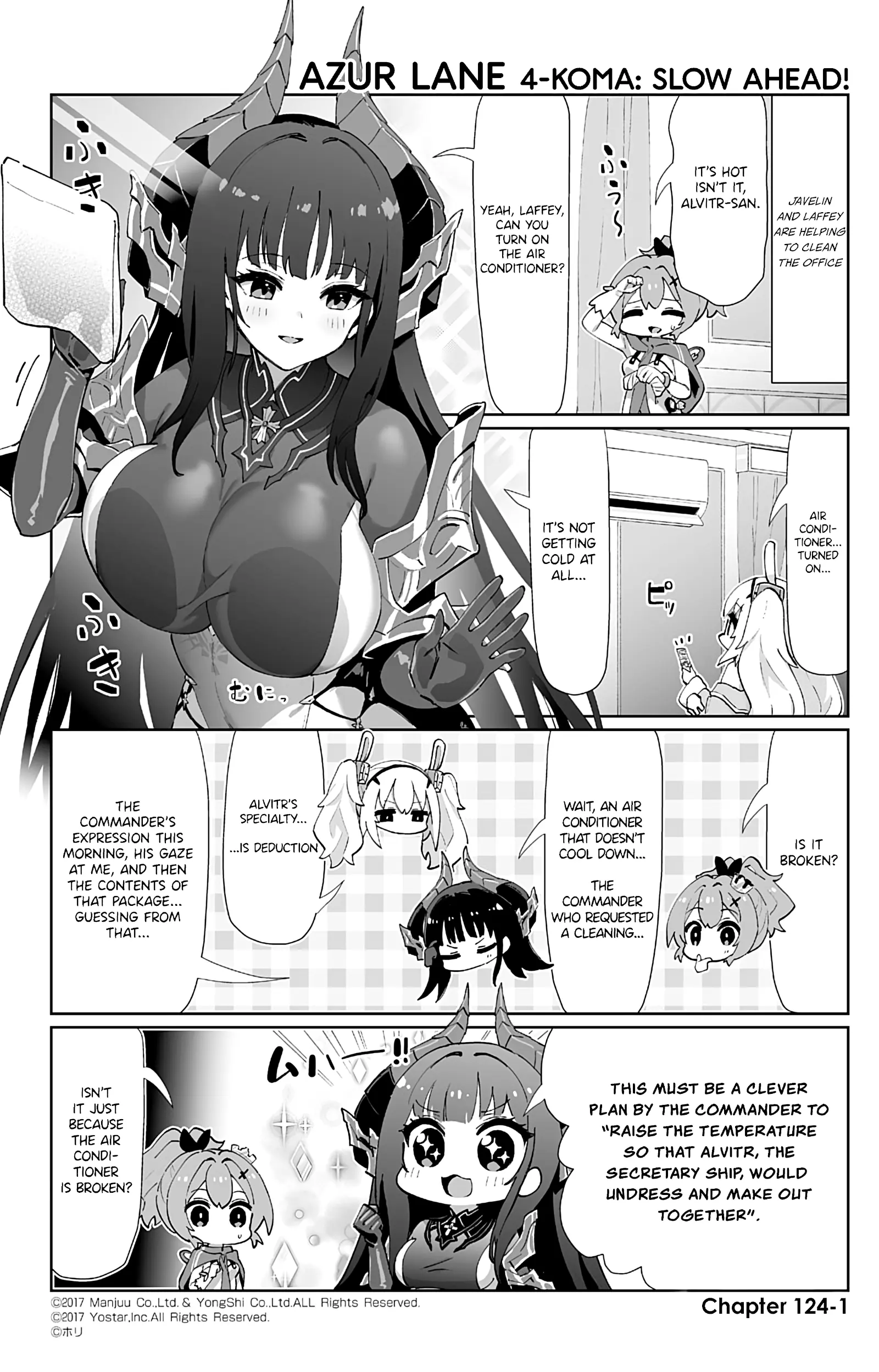 Azur Lane 4-Koma: Slow Ahead - Chapter 124: Alvitr