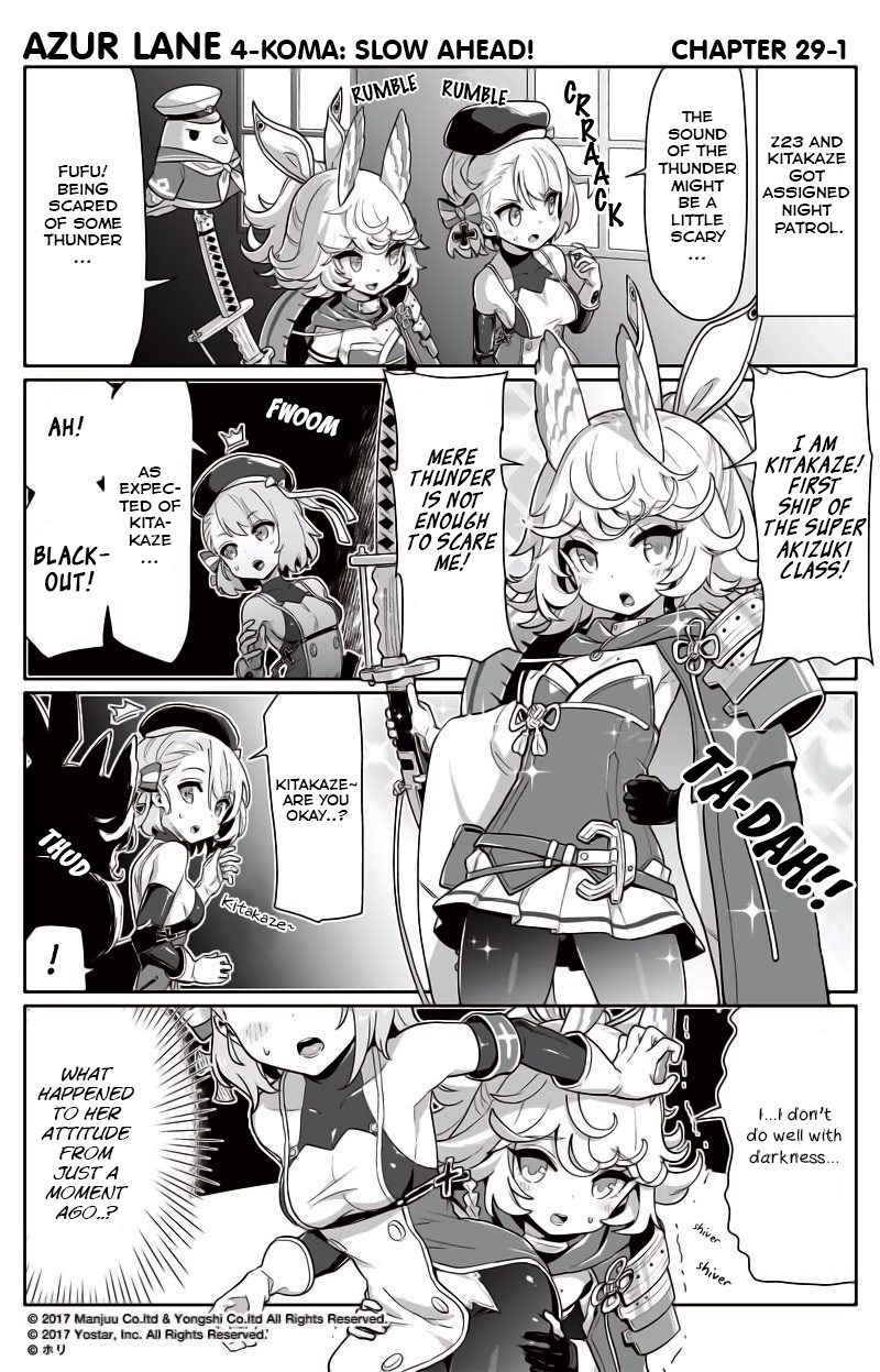 Azur Lane 4-Koma: Slow Ahead - Chapter 29